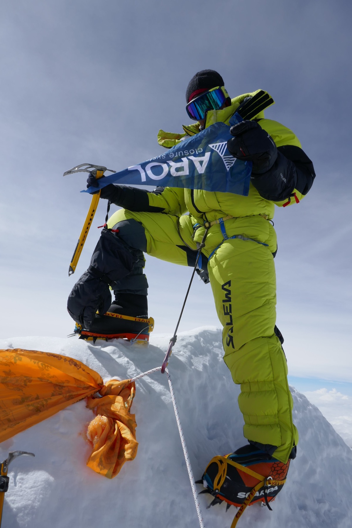 Everest 8848 m e Lhotse 8516 m