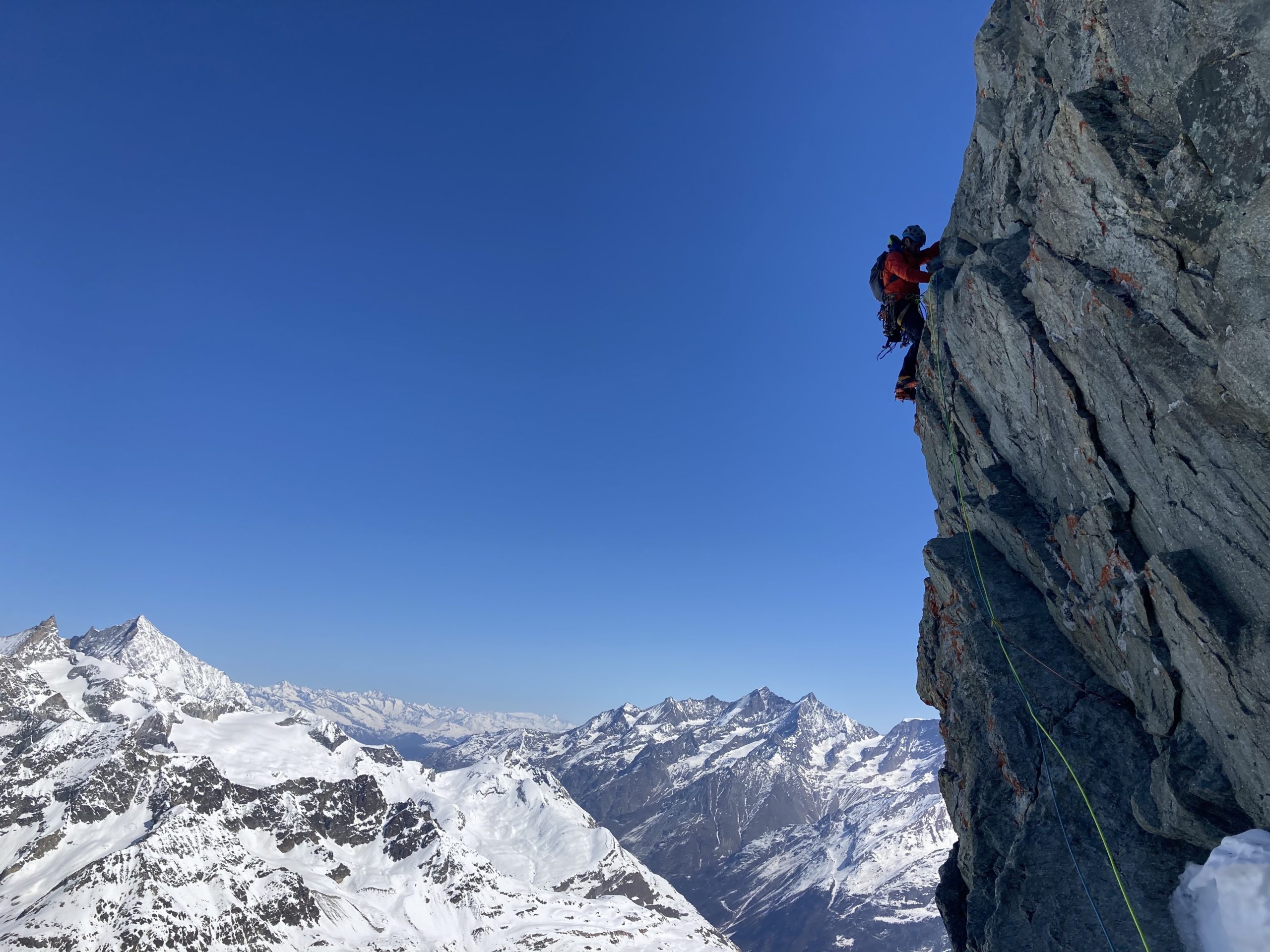 Via Bonatti sul Cervino